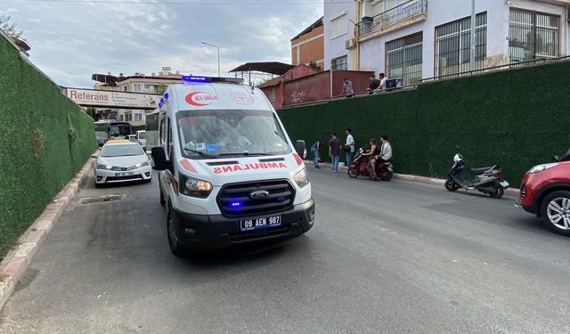 Nazilli’de korkutan kaza! 9 yaşındaki çocuk yaralandı