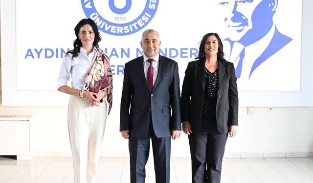 Çerçioğlu ve Sarıbaş’tan Rektör Kent’e ziyaret
