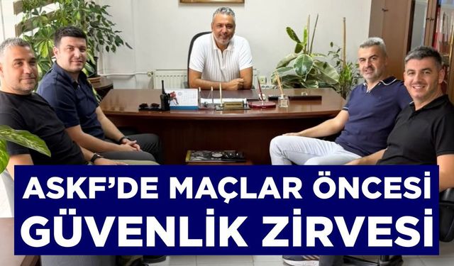 Sahalarda yeni sezon öncesi güvenlik buluşması