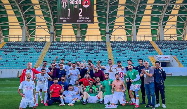 İncirliova Belediyespor, deplasmanda Akhisar'ı yıktı