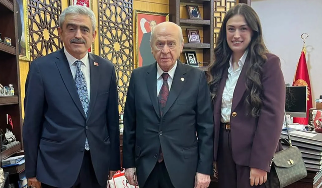 Haluk Alıcık'tan MHP Lideri Bahçeli'ye ziyaret