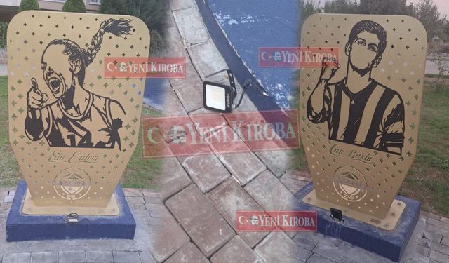 Aydın Fenerbahçeliler Parkı vandalların hedefi oldu!