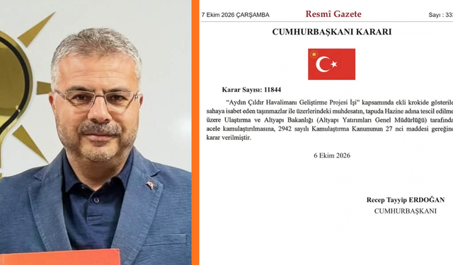AK Parti'li Özmen'den 'havalimanı' açıklaması