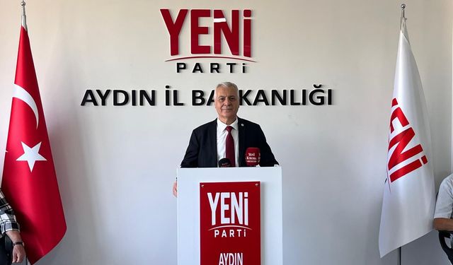 YENİ Parti Aydın'da Bayram İnci adaylığını açıkladı!