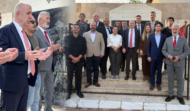 Özdağ, Kanlı Bahçe Anıtı’nda şehitler için dua etti