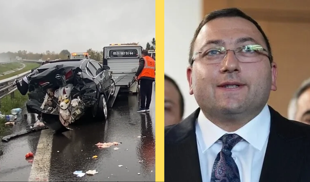 Trafik kazasında başkan vekili hayatını kaybetti