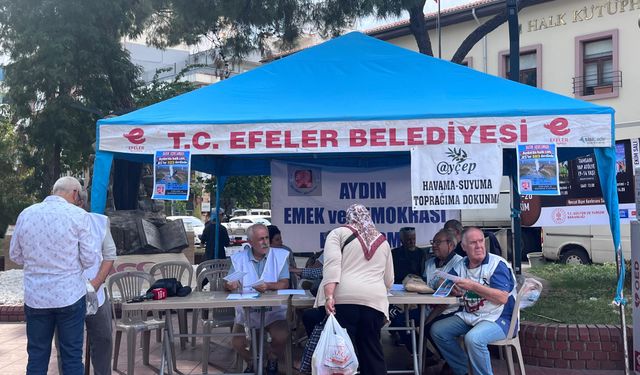 Aydın’da JES projesine karşı imza kampanyası!
