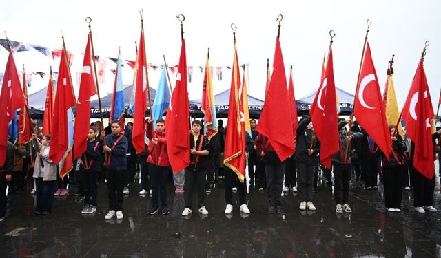 Kuşadası’nda Cumhuriyet coşkusu