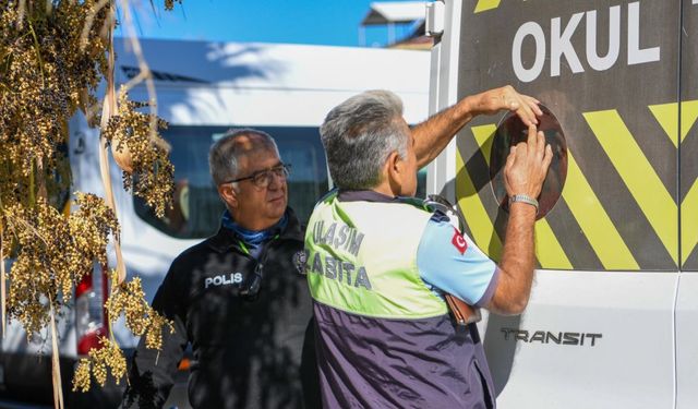 Kuşadası’nda okul servislerine sıkı denetim