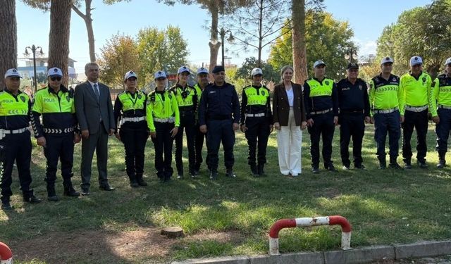Nazilli’de miniklere trafik eğitimi