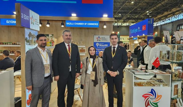 Nazilli Ticaret Odası'na büyük gurur: SIAL Paris Gıda Fuarı’nda Türkiye'i temsil etti