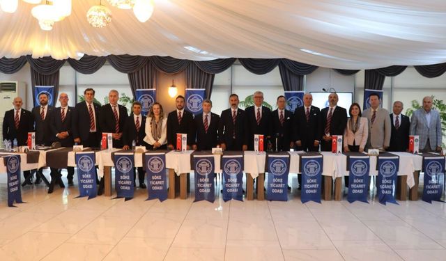 Söke Ticaret Odası’nda Sakalar güven tazeledi