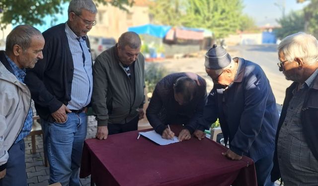Söke'de 100 imza toplandı !