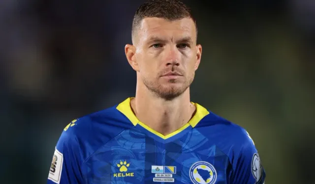 Bosna Hersek futbolunun efsanesi Edin Dzeko milli takıma veda ediyor
