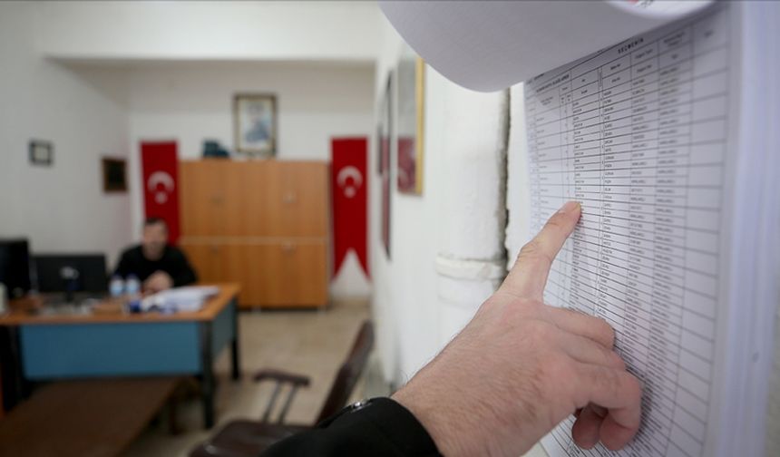 Seçmen listeleri yarın askıdan inecek