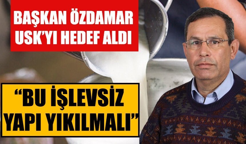 Başkan Özdamar USK’yı hedef aldı
