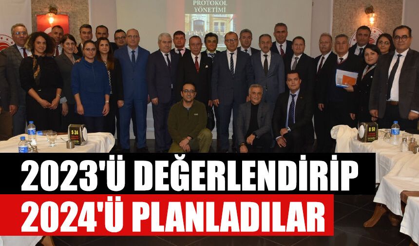 2023'ü değerlendirip, 2024'ü planladılar