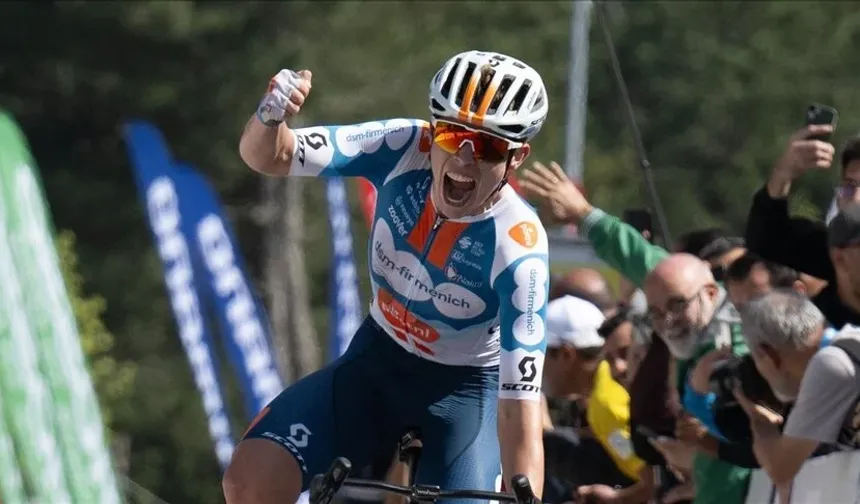 59. Cumhurbaşkanlığı Türkiye Bisiklet Turu'nda 6. etabı Van den Broek kazandı