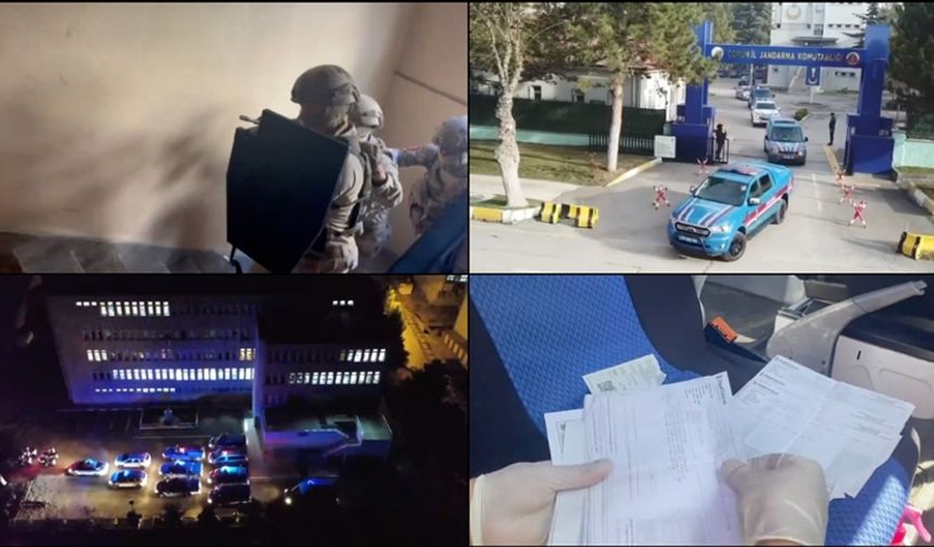 Organize suç örgütlerine yönelik operasyonlarda 71 zanlı gözaltına alındı
