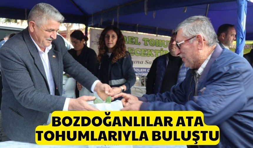 Bozdoğanlılar ata tohumlarıyla buluştu