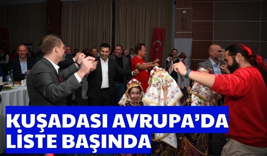 Kuşadası Avrupa’da liste başında