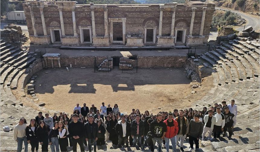 Sultanhisar MYO’dan NYSA Antik Kenti’ne ziyaret