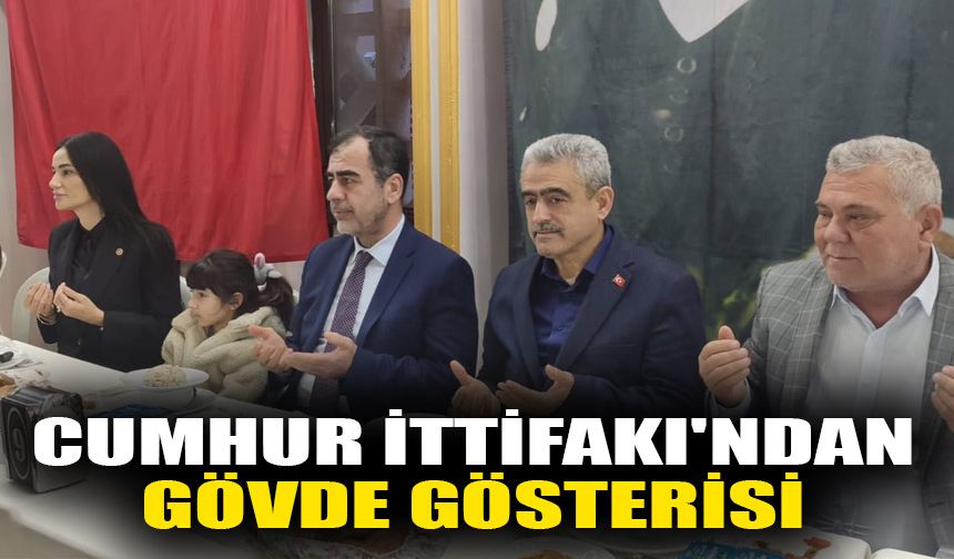Nazilli'de vefa iftarı