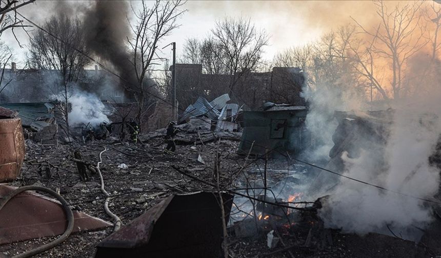 Ukrayna: Rus ordusunun Kiev'e düzenlediği saldırıda 2 kişi öldü, 7 kişi yaralandı