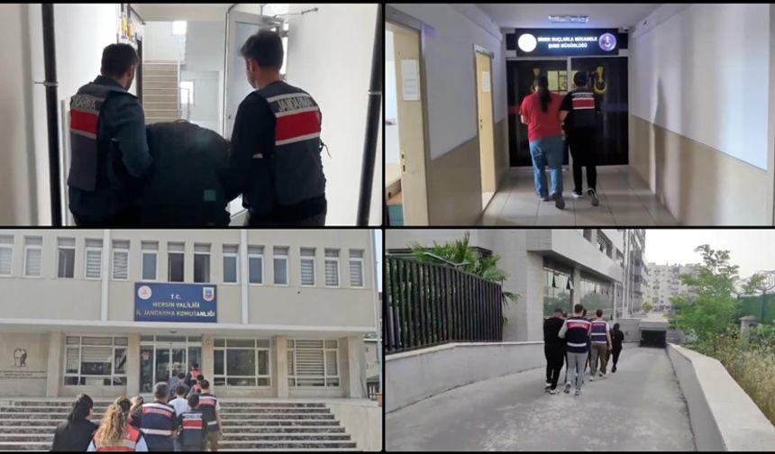 18 ilde düzenlenen operasyonlarda 102 şüpheli yakalandı
