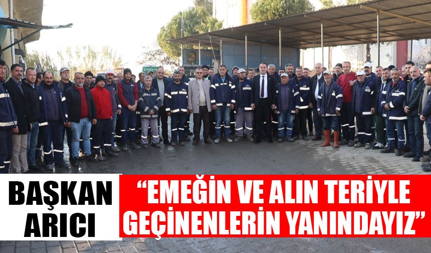 Başkan Arıcı’dan 1 Mayıs mesajı