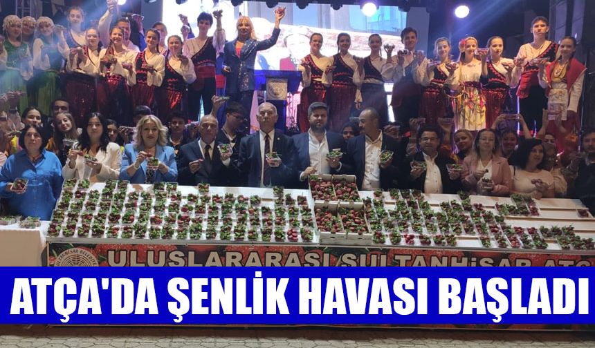 Atça'da şenlik havası başladı