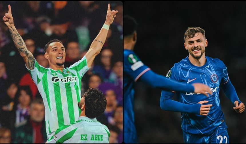 UEFA Konferans Ligi finalinde Chelsea ile Real Betis karşılaşacak