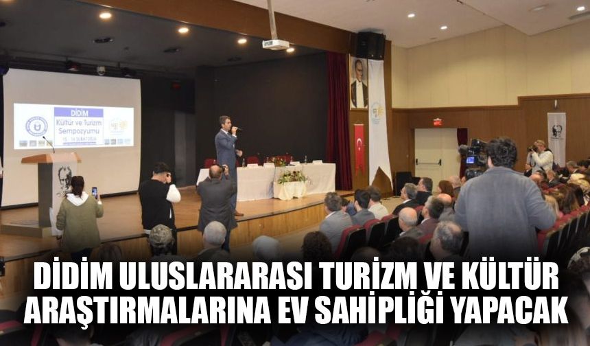 Didim uluslararası turizm ve kültür araştırmalarına ev sahipliği yapacak