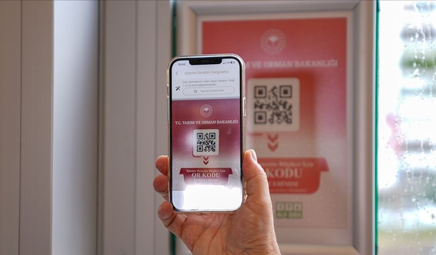 Gıda iş yerleri "işletme karekodları"nı tüketicilerin görebileceği yerde bulunduracak