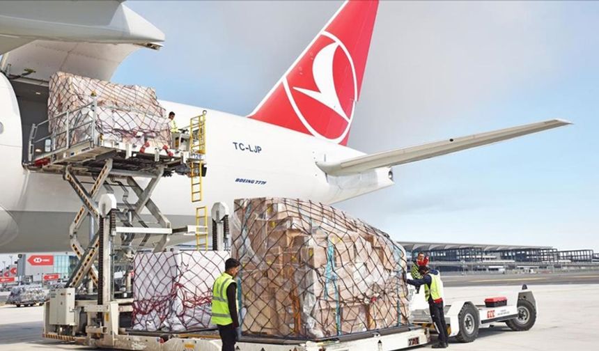Türkiye'de hava kargonun yüzde 84'ü İstanbul merkezli seferlerle nakledildi