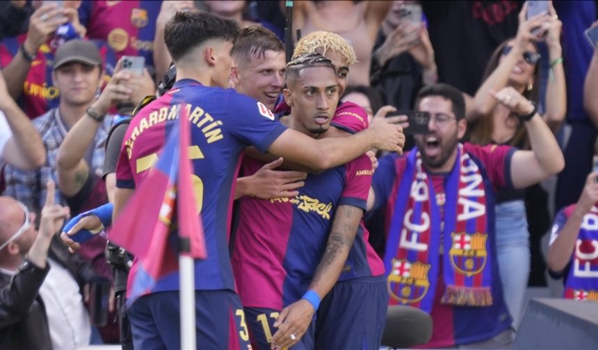 El Clasico'yu kazanan Barcelona şampiyonluk yolunda büyük avantaj yakaladı