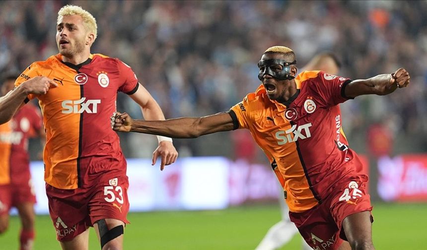 Türkiye Kupası'nda şampiyon Galatasaray