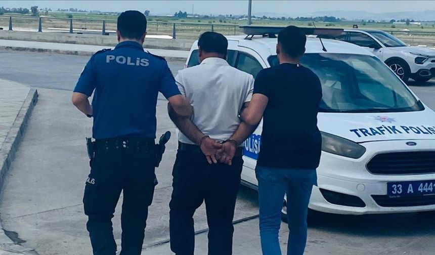 Interpol tarafından kırmızı bültenle aranan şüpheli Mersin'de yakalandı