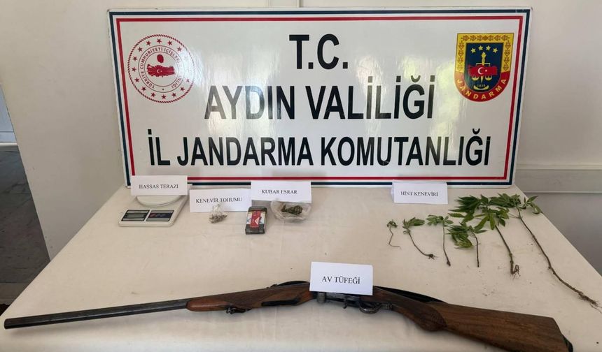 Karacasu'da uyuşturucu operasyonu: 1 tutuklama