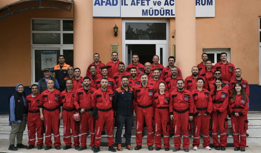 KUBAK ekibi eğitimini başarıyla tamamladı