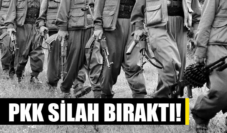 PKK silah bıraktı: Terör örgütü kendini feshetti