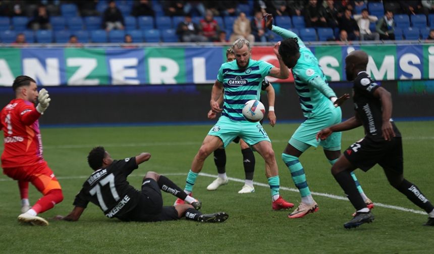 Çaykur Rizespor, Gaziantep FK'yi mağlup etti