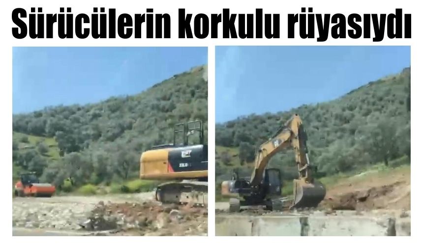 Aydın’da 'yılan hikayesi'ne dönen yol yapılıyor