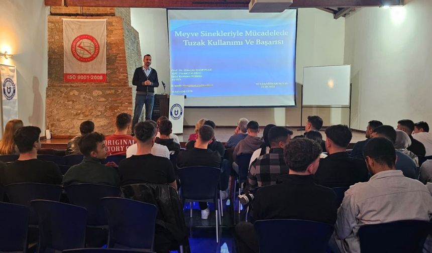 Sultanhisar’da meyve sinekleriyle mücadelede çevre dostu yöntemler öne çıktı