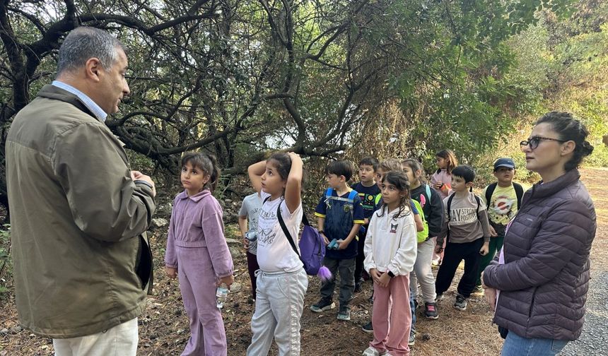 Atça Atatürk İlkokulu öğrencileri Dilek Yarımadası Milli Parkı’nı ziyaret etti