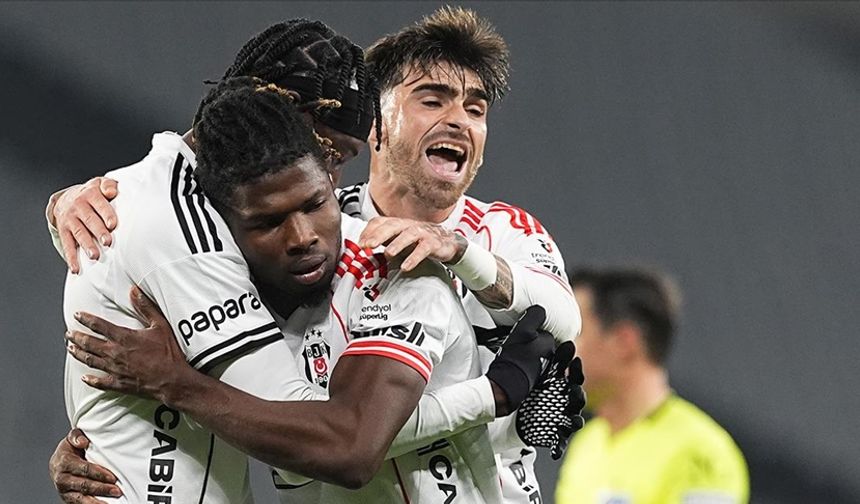 Beşiktaş, Karagümrük’te 2-0’lık galibiyetle coştu
