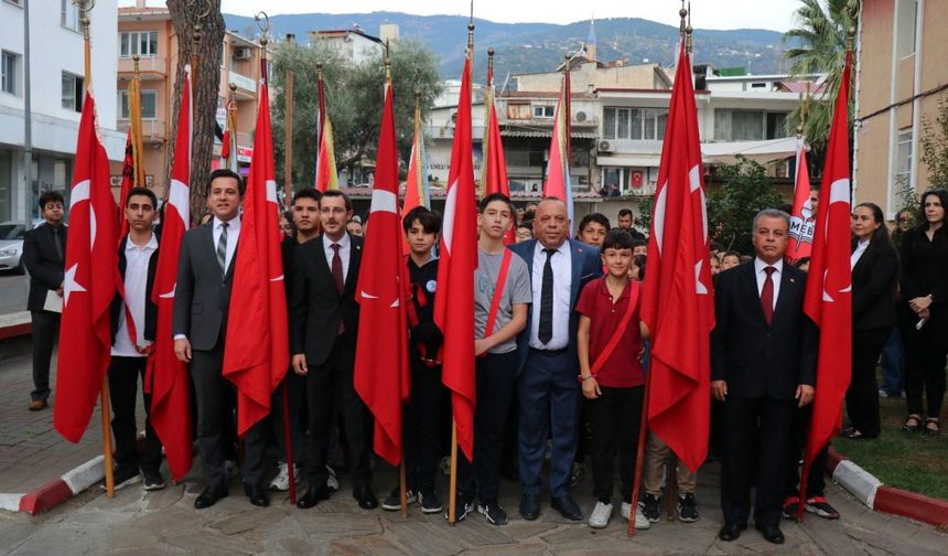 Bozdoğan’da Ulu Önder Mustafa Kemal Atatürk saygı ve minnetle anıldı
