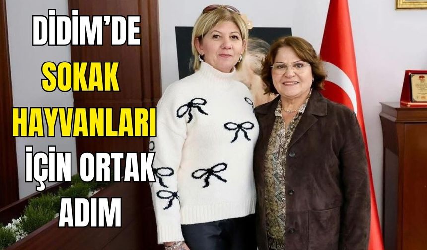 Didim’de sokak hayvanları için ortak adım