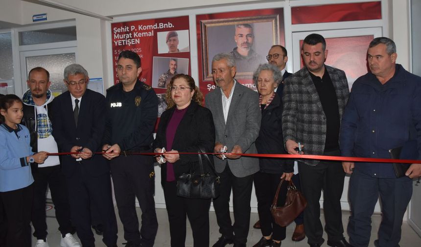 Aydınlı şehidin adı “Yaşayan Şehit Kütüphanesi” projesiyle ölümsüzleşti