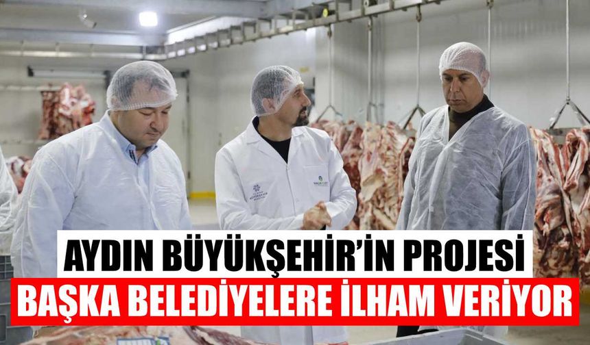 Aydın Büyükşehir’in projesi başka belediyelere ilham veriyor